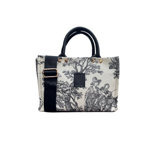 HH FABRİC MAN&TREE LETAHER HANDLE TOTEBAG