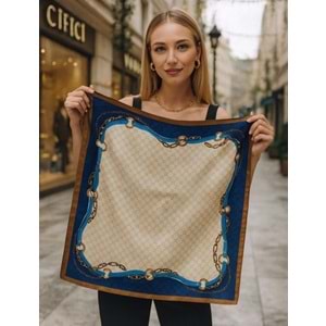 NW ZİNCİR DESENLİ LACİ 14833 ÇİFT BASKI