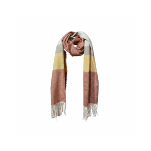 NW Kalın Dokuma İskoç Şalı - NW - ŞAL - HARDAL-KAHVE - STD