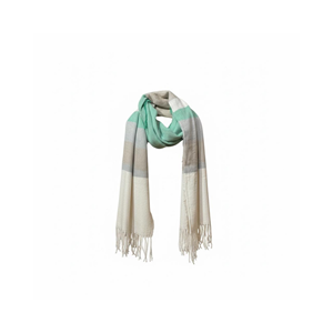 NW Kalın Dokuma İskoç Şalı - NW - ŞAL - YEŞİL-GRİ - STD