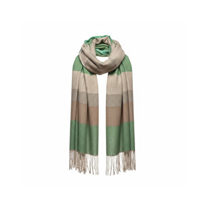 NW Kalın Dokuma İskoç Şalı - NW - ŞAL - YEŞİL-KAHVE - STD