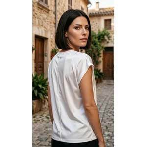 BP T-SHİRT 29742 - BP - T-SHİRT - EKRU - L - 25SS-BP-TSHRT-29742-21507