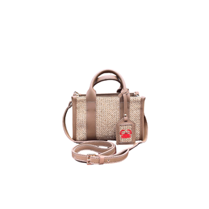 E&C EYC010 CİTYBAG MİNİ - E&C - MİNİ TOTEBAG - SİMLİ HASIR - STD - 25SS-E&C-EYC010-CİTYBAG-22822