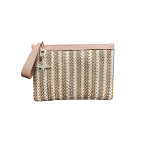 E&C STRİPPED WİCKER BROWN