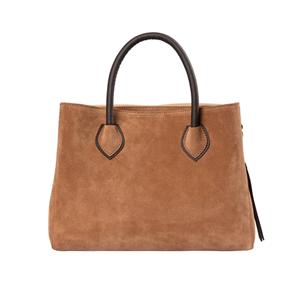 GZN 5823 SÜET ÇANTA - GZN - OMUZ ÇANTASI - CAMEL - STD