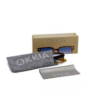 OK012-HY-BL OKKİA GİOVANNİ - OKKİA - YETİŞKİN GÜNEŞ GÖZLÜĞÜ - HAVANA MAVİSİ - STD - 25SS-OK-GZLK-GİOVANNİ012-21956