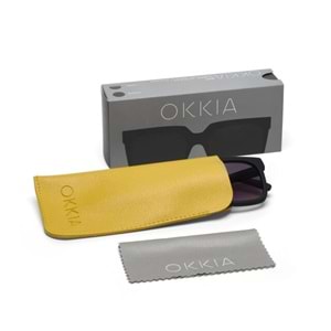 OK040 BK- OKKİA ROMA - OKKİA - YETİŞKİN GÜNEŞ GÖZLÜĞÜ - SİYAH DEGRADE- STD