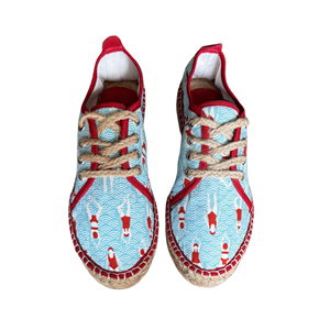 SE 2199-P9 - SE - Düz Espadril Ayakkabı - TURKUAZ - 38 - 25SS-SE-E.AYK-2199-P9-21794