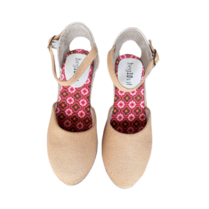 SE 2019-K8 - SE - Dolgu Espadril Ayakkabı - KOYU KUM - 40 - 25SS-SE-E.SND-2019-20920