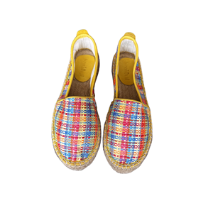 SE 2255-R10 - SE - Düz Espadril Ayakkabı - SARI MULTİ - 40 - 25SS-SE-ESP-2255-R10-22727