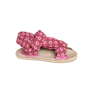 SE 2596 - SE - Düz Espadril Sandalet - FUSYA DESENLİ - 40 - 25SS-SE-SND-2596-21803
