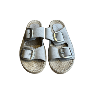 SE 2137-2 - SE - Düz Espadril Terlik - KUM - 40 - 25SS-SE-TRLK-2137-20953