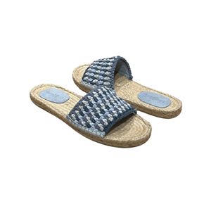 SE 2481 - SE - Düz Espadril Terlik - MAVİ - 40 - 25SS-SE-TRLK-2481-21835