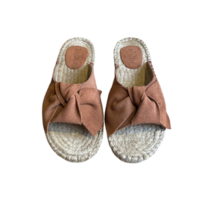 SE 2521-2 - SE - Düz Espadril Terlik - TABA - 41 - 25SS-SE-TRLK-2521-20940