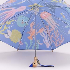 KP109-ORİGİNAL DUCKHEAD DUCK ÇOCUK ŞEMSİYE UNDER THE SEA