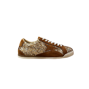 MMS SNEAKER 26-053 - MAXİMİNO SHOES - SNEAKER - ALTIN-KRİSTAL TABA SÜET - 36 - 26AW-MMS-SNKR-26-053-27565