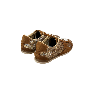 MMS SNEAKER 26-053 - MAXİMİNO SHOES - SNEAKER - ALTIN-KRİSTAL TABA SÜET - 36 - 26AW-MMS-SNKR-26-053-27565