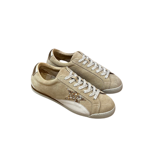 MMS SNEAKER 26-053 - MAXİMİNO SHOES - SNEAKER - BEJ SÜET-KREM DERİ - 36 - 26AW-MMS-SNKR-26-053-27570