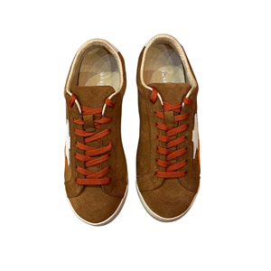 MMS SNEAKER 26-053 - MAXİMİNO SHOES - SNEAKER - TABA SÜET-ORANJ DERİ - 36 - 26AW-MMS-SNKR-26-053-27575