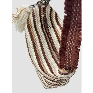 BC MİNİBAG-THE WAVE - BABYCORD - MİNİBAG - KAHVE ÇİZGİLİ - STD - 26SS-BC-MİNİBAG-26854