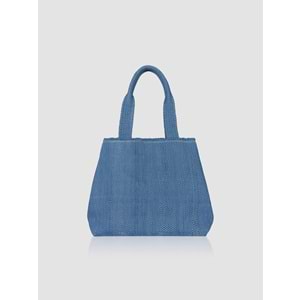 BC TRİNİTY TOTE BAG SİGNATURE - BABYCORD - TRİNİTY TOTEBAG - LACİVERT - STD - 26SS-BC-TTB-25737