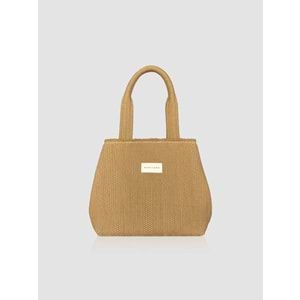 BC TRİNİTY TOTE BAG SİGNATURE - BABYCORD - TRİNİTY TOTEBAG - BEJ - STD - 26SS-BC-TTB-25738