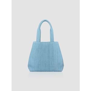 BC TRİNİTY TOTE BAG SİGNATURE - BABYCORD - TRİNİTY TOTEBAG - AÇIK MAVİ - STD - 26SS-BC-TTB-25739