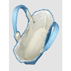 BC TRİNİTY TOTE BAG SİGNATURE - BABYCORD - TRİNİTY TOTEBAG - AÇIK MAVİ - STD - 26SS-BC-TTB-25739