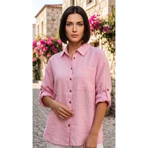 BP GÖMLEK 29640 - BP - GÖMLEK - PEMBE - S