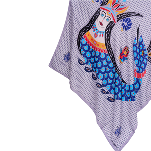DEL ŞAHMERAN FULAR - DELLEL - FULAR - GRİ - STD - 26SS-DEL-FLR-ŞAHMERAN-25348