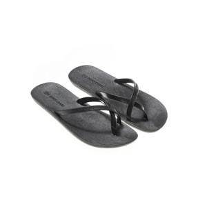 MC ALPHA - MOO CHUU - PVC DÜZ PARMAK ARASI TERLİK - SİYAH-SİYAH - 40 - 26SS-MC-PVC-TRLK-ALPHA-25294