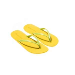 MC FLİPPY SLİM - MOO CHUU - PVC DÜZ PARMAK ARASI TERLİK - SARI-LİME - 36 - 26SS-MC-PVC-TRLK-FLİPPY-25335