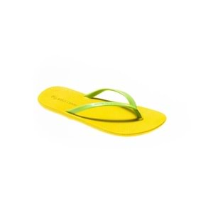 MC FLİPPY SLİM - MOO CHUU - PVC DÜZ PARMAK ARASI TERLİK - SARI-LİME - 36 - 26SS-MC-PVC-TRLK-FLİPPY-25335