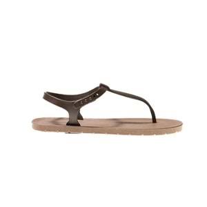 MC SAİLY - MOO CHUU - PVC DÜZ PARMAK ARASI SANDALET - KAHVE-KAHVE - 40 - 26SS-MC-PVC-TRLK-SAİLY-25266