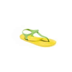 MC SAİLY - MOO CHUU - PVC DÜZ PARMAK ARASI SANDALET - SARI-LİME - 36 - 26SS-MC-PVC-TRLK-SAİLY-25268