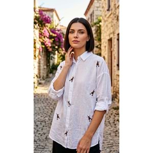 PL GÖMLEK 47341 - PL - Gömlek - BYZ-İNSAN NKŞ - M