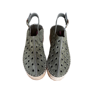 RS ESP.SÜET SANDALET 298 - RS - ESPADRİL - HAKİ - 36