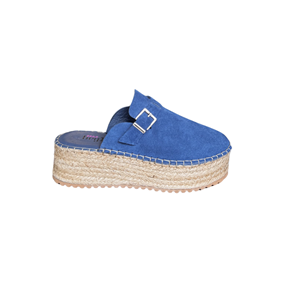 RS ESP.SÜET TERLİK 296 - RS - ESPADRİL - KOT MAVİ - 40