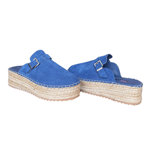 RS ESP.SÜET TERLİK 296 - RS - ESPADRİL - KOT MAVİ - 40