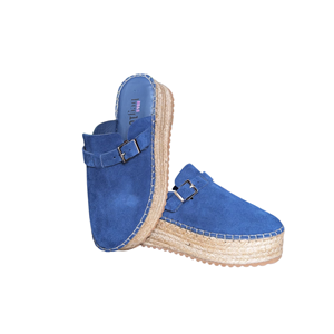 RS ESP.SÜET TERLİK 296 - RS - ESPADRİL - KOT MAVİ - 40