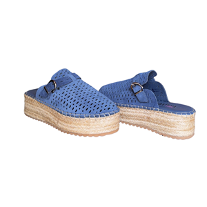 RS ESP.SÜET TERLİK 297 - RS - ESPADRİL - KOT MAVİ - 37