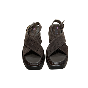 RS DOLGU SANDALET 7113 - RS - DOLGU SANDALET - BİTTER - 40 - 26SS-RS-SND-7113-24951