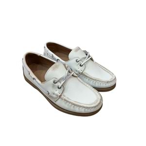 TT TİM01-Z-Tekne ayakkabısı-BEYAZ-39