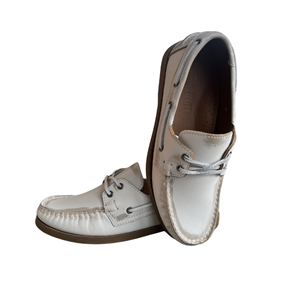 TT TİM01-Z-Tekne ayakkabısı-BEYAZ-39