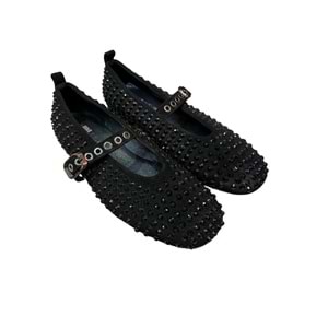 RS 8032-1 - RS - BABET - SİYAH - 36 - 35-AW-RS-8032-1-BBT-2024-21772