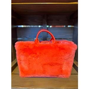 Mandarin Fur Tote Bag