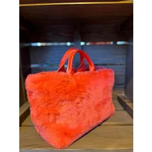 Mandarin Fur Tote Bag