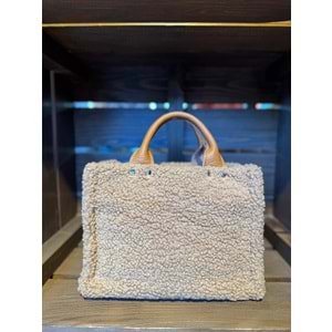 Cream Tote Bag