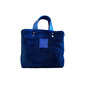 Parlıament Blue Kid Skin Ladybag