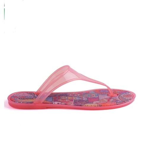 ENOD J-9003-2B - ENOD - Parmak Arası Düz Jelly Terlik - GÜL KURUSU - 40 - 25SS-END-TRLK-9003-2B-21910